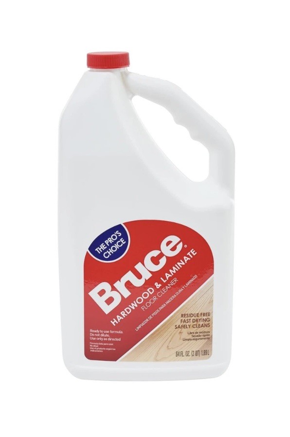 Bruce Hardwood & Laminate Floor Cleaner for All No-Wax Urethane Finish 64 fl oz