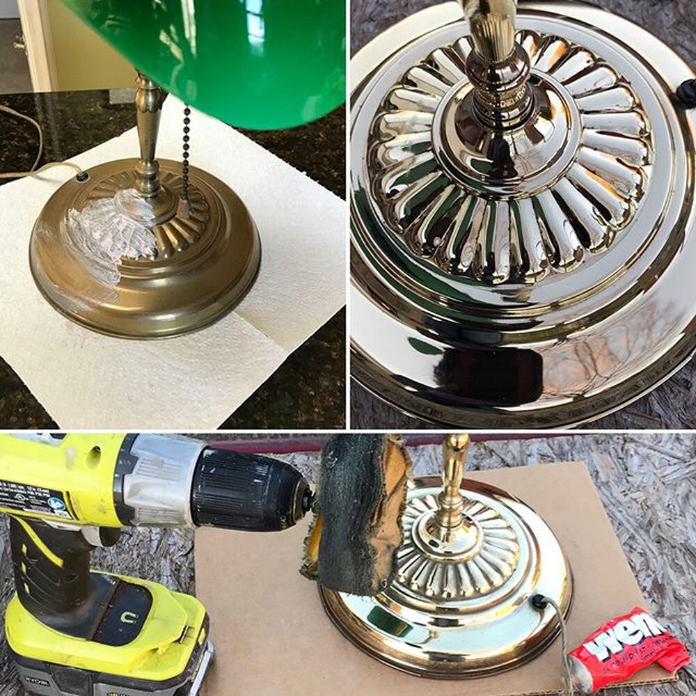 WENOL METAL POLISH CREAM 10 PCS BRASS STAINLESS STEEL SILVER CHROME CAR CLEANER