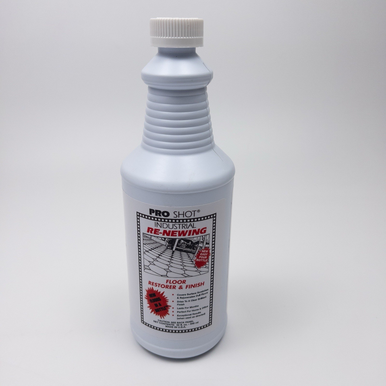 Pro Shot Industrial Re-Newing Floor Restorer And Finish (32 oz.)