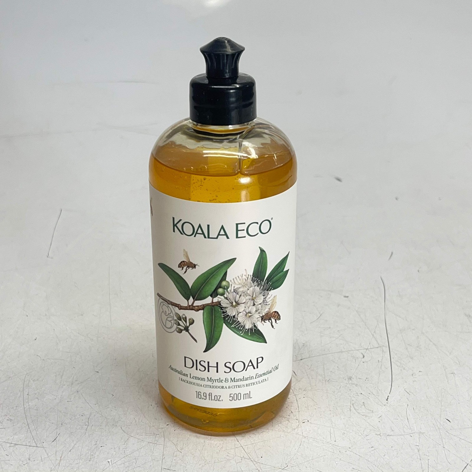 KOALA ECO (2 PACK) Lemon Myrtle & Mandarin Essential Oil Dish Soap 16.9 Fl Oz