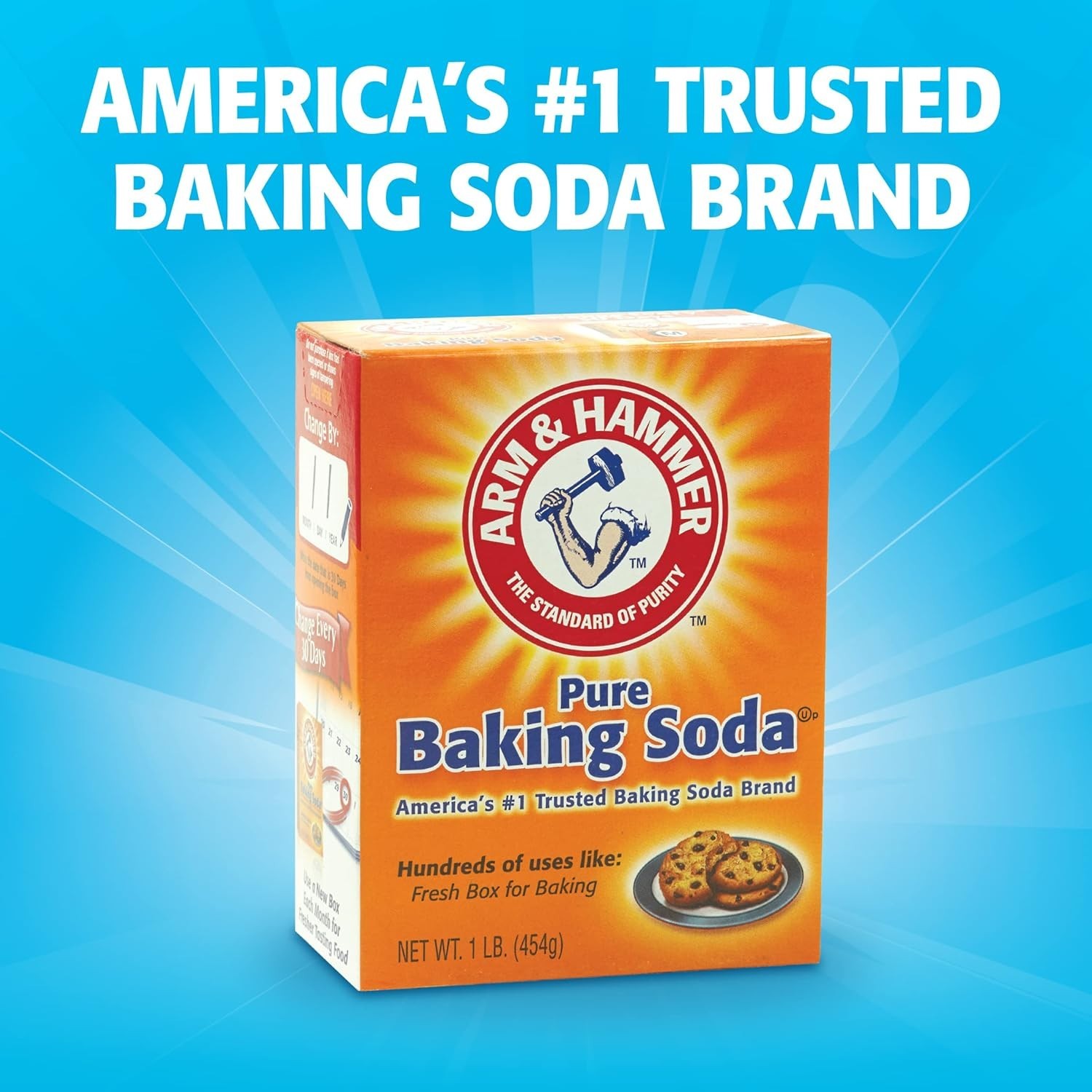 OdorBusterz Odor Eliminator Balls, Clean Burst, 6 Count – Baking Soda Odor Co…