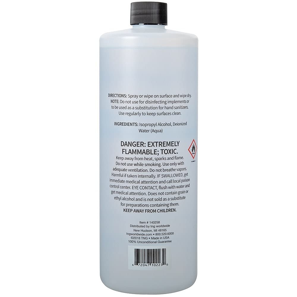 99% Isopropyl Alcohol (IPA), Pure & Unadulterated Concentrated Alcohol, 32 Fl…
