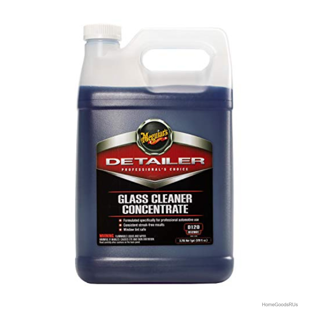 Professional Glass Cleaner Concentrate 1 Gallon Auto Glass Window Streak Free