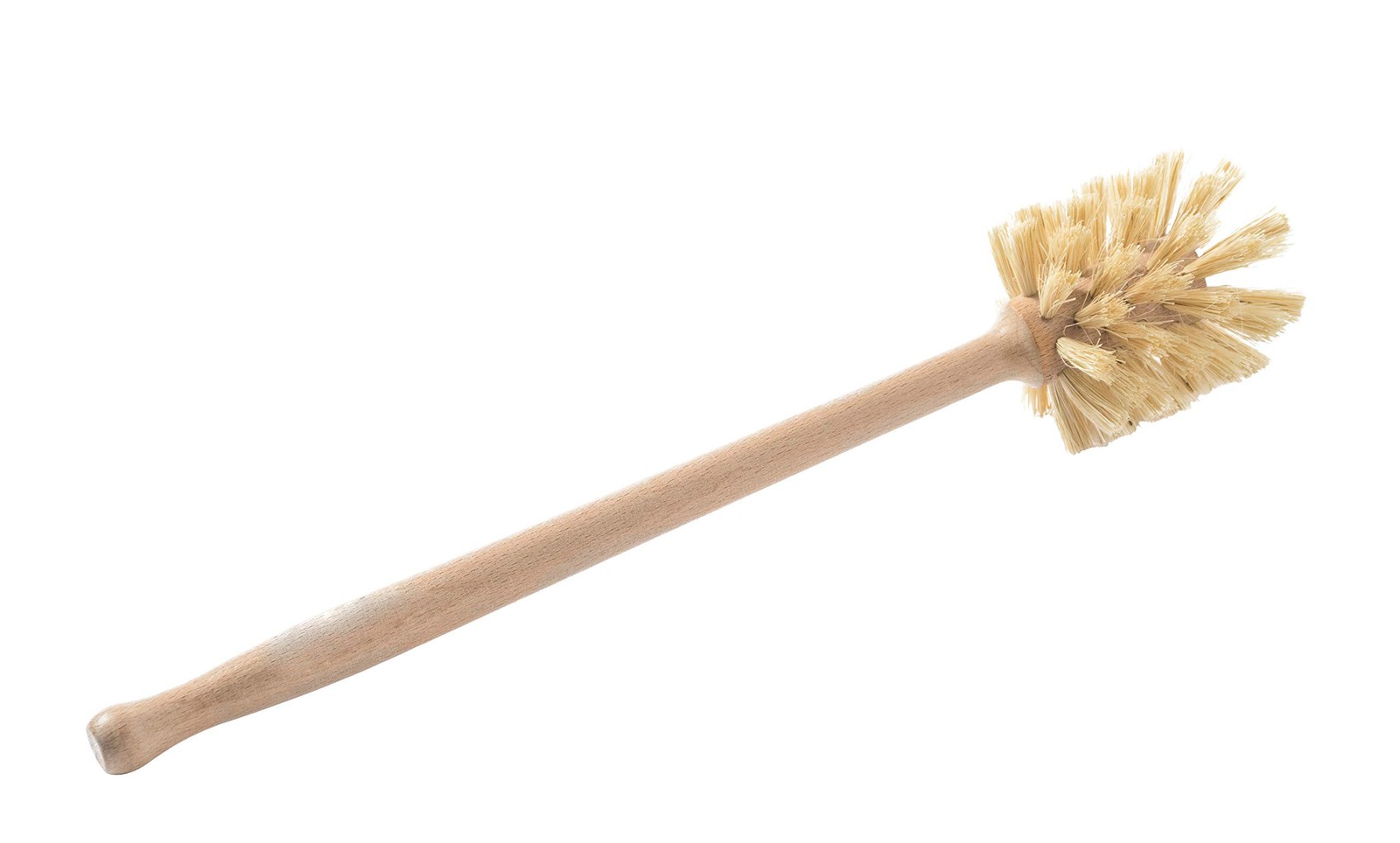 Biodegradable Bottle Brush Extra Long, Hemp Bristles in Wide Mouth Containers
