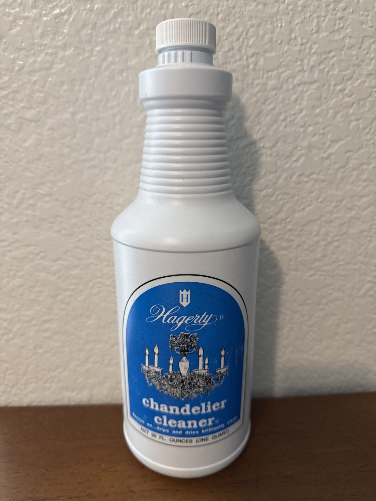 Hagerty 32 Fl. Oz. Chandelier Cleaner, No Rinse, No Wipe Formula, Crystal Glass