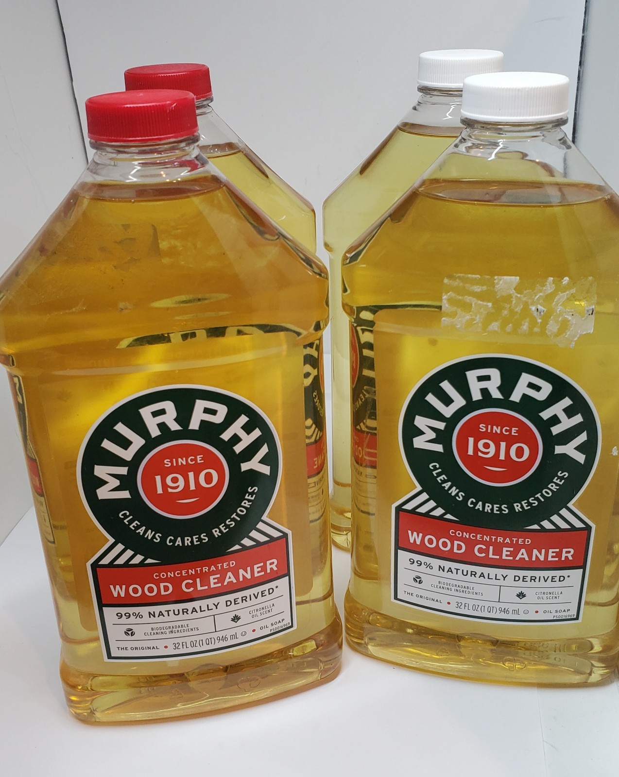 Murphy Oil Soap Wood Cleaner, 32 Fluid ounce (Pack of 4)