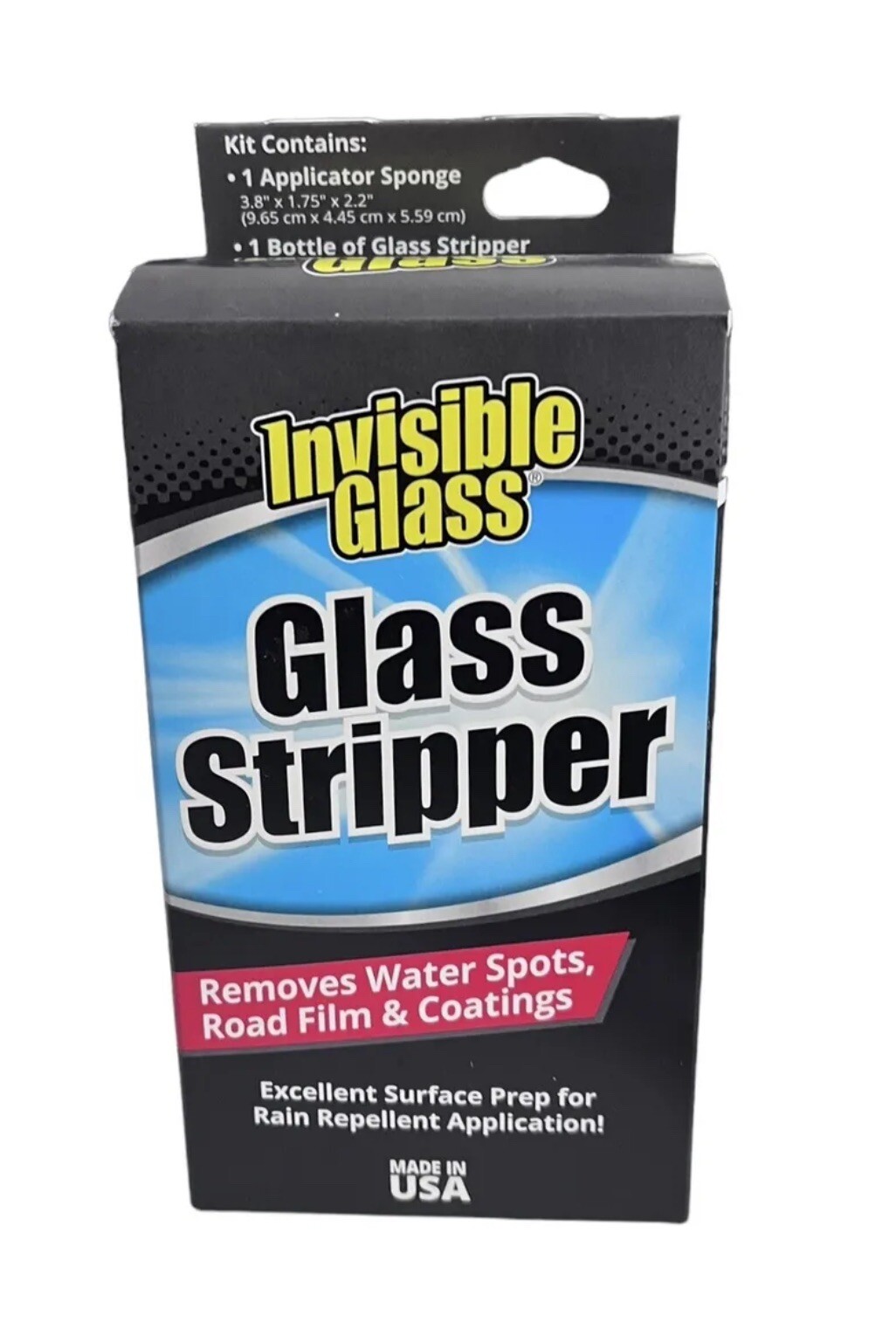 Stoner Invisible Glass 91411 Glass Stripper Water Spot Remover Kit 3.38 oz