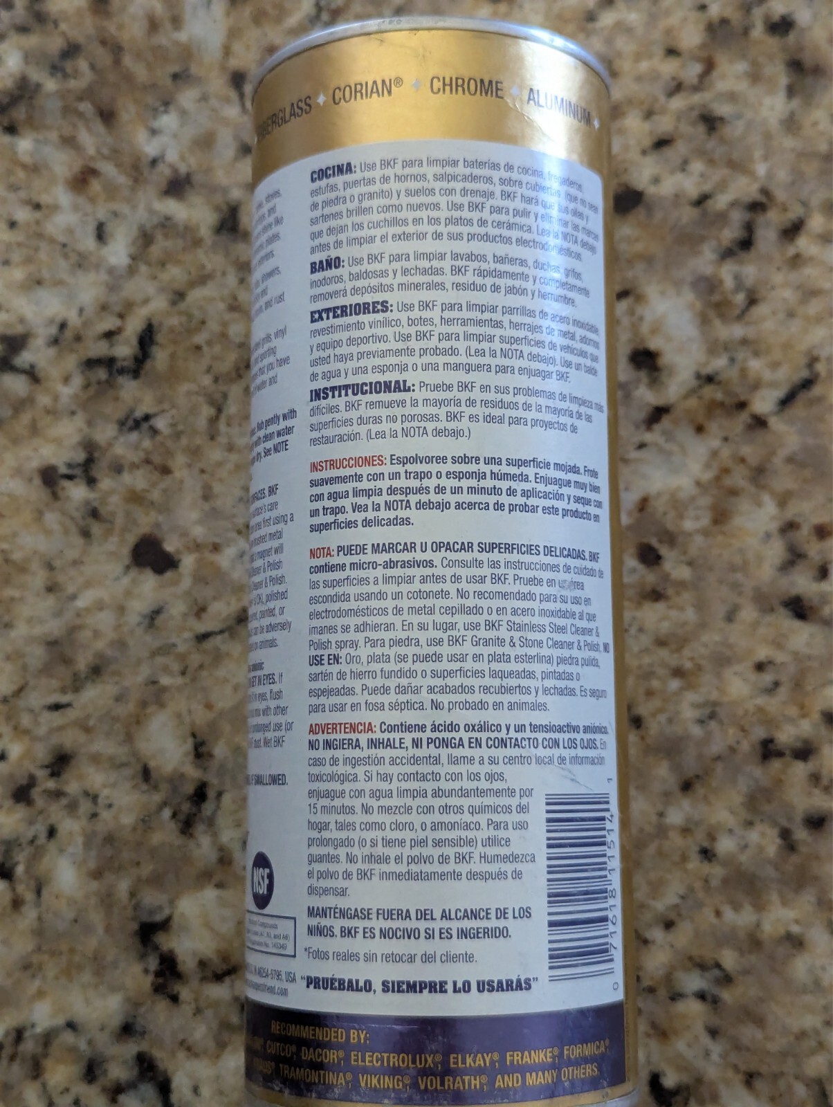 Bar Keepers Friend 21 oz Powder All Purpose Cleaner and Polish