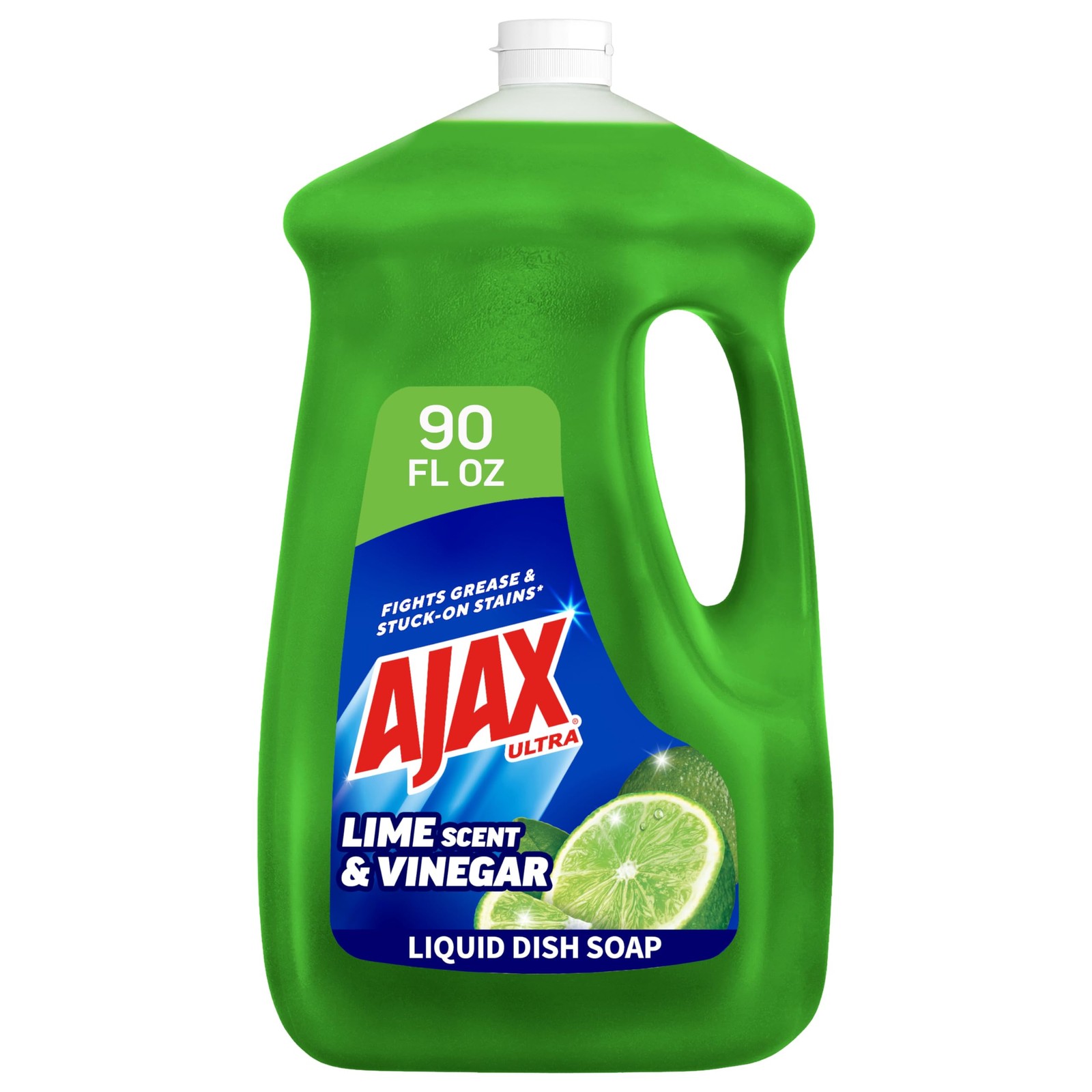 Ultra Liquid Dish Soap Vinegar and Lime Scent, Sparkling Clean Dishes, 90 fl …