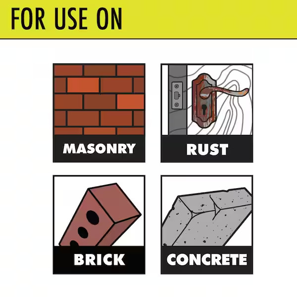 9 in. Hard Bristle Brush Power Scrubber Attachment Concrete Brick Clean