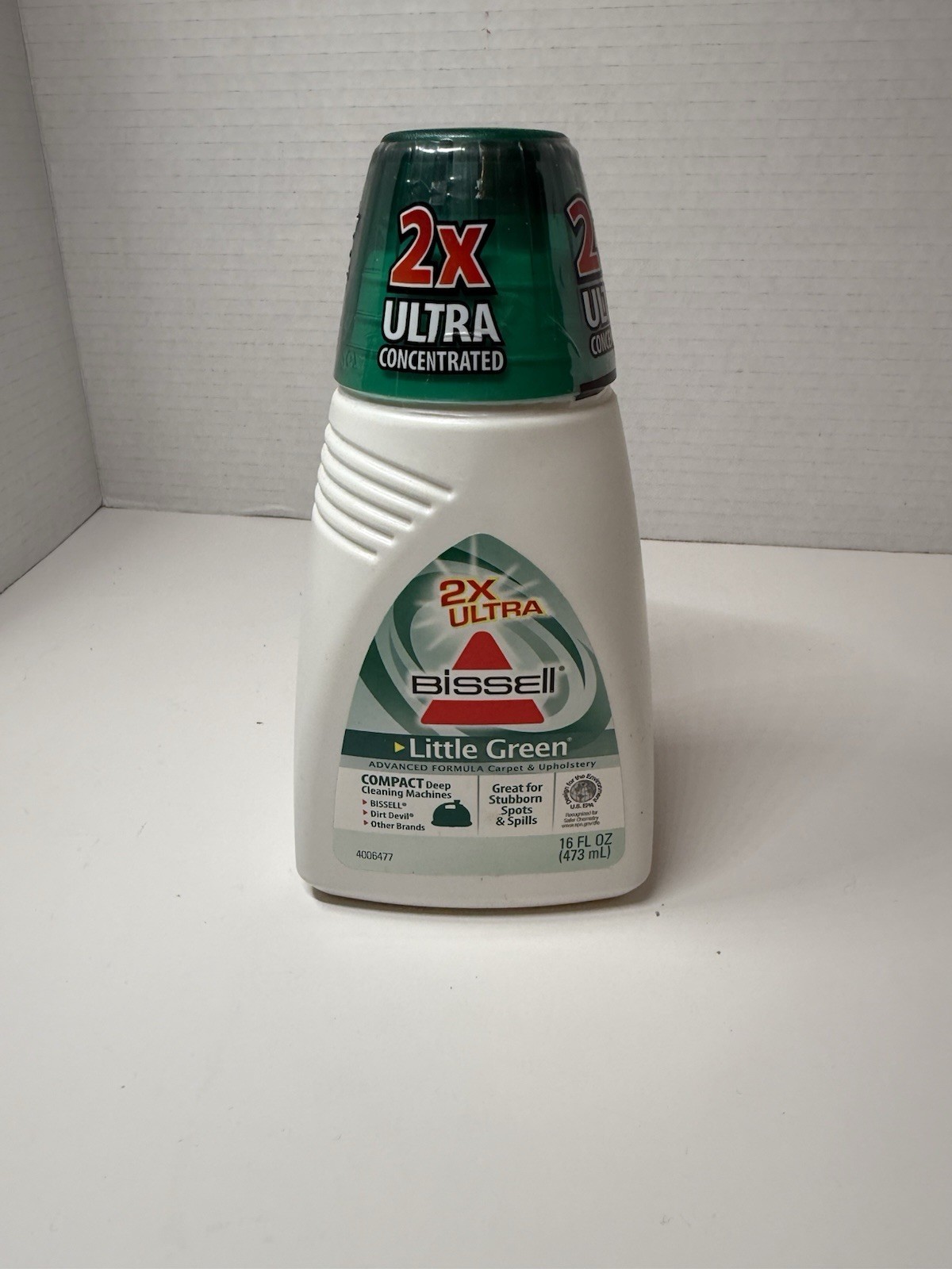 New BISSELL LITTLE GREEN Advanced CARPET & UPHOLSTERY CLEANER 2xConcentrate 16oz