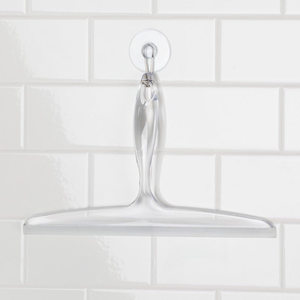 Bathroom Squeegee Glass Shower Mirror Floor Cleaner 12 Clear Plastic