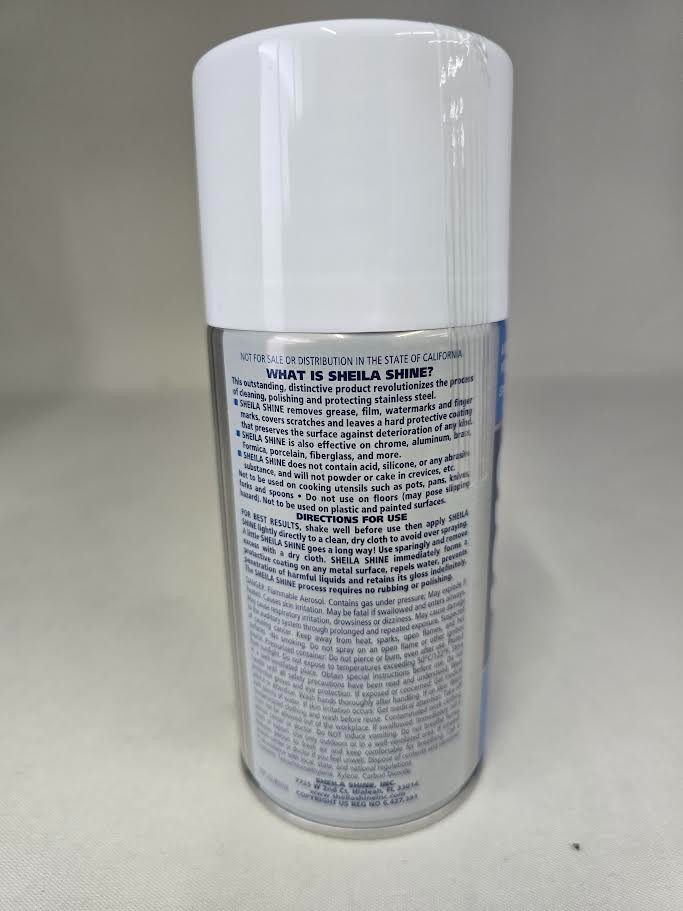 Sheila Shine Stainless Steel Polish & Cleaner | 10 oz Aerosol Spray Can