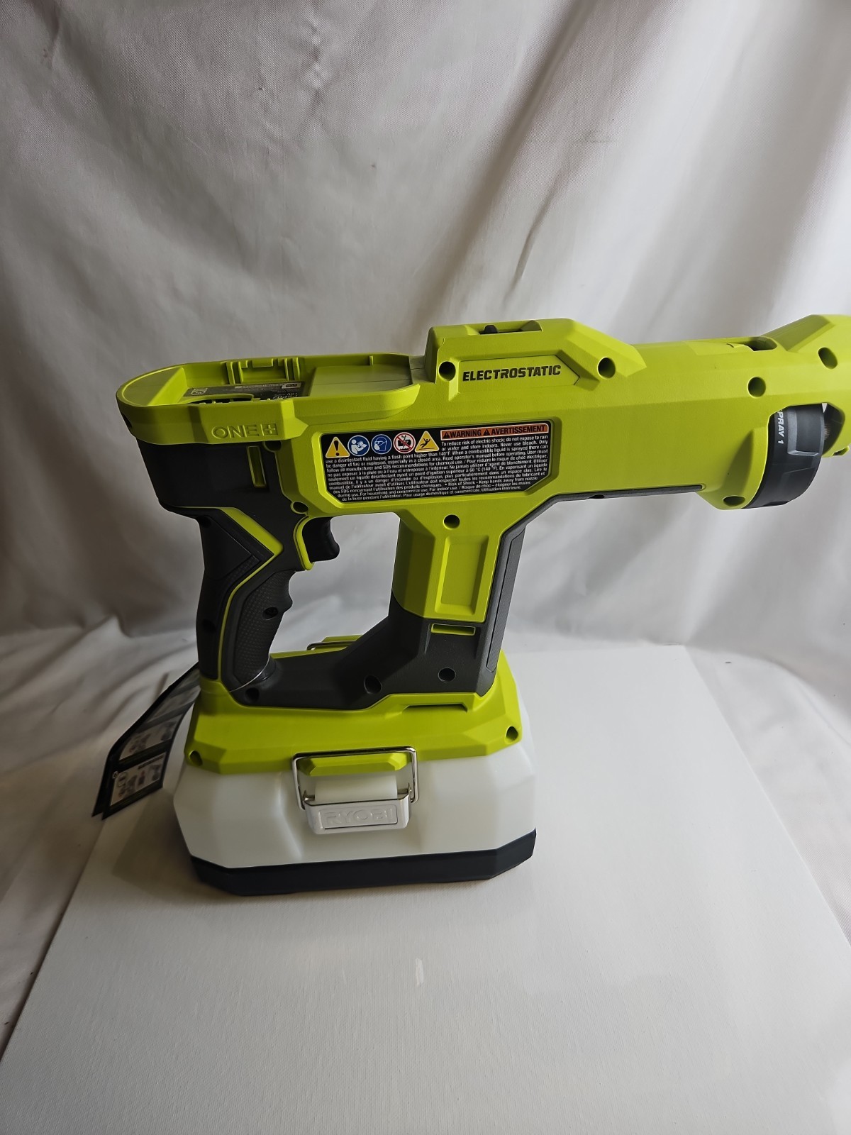 RYOBI ONE+ 18V Cordless Handheld Electrostatic Sprayer (Tool Only) #MP1