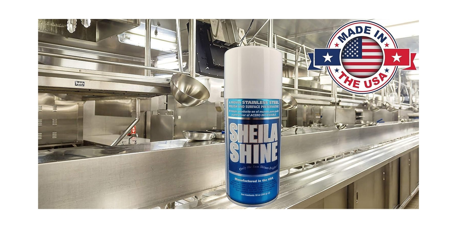 Sheila Shine Pack of 12 x 10 Oz Stainless Steel Polish & Cleaner | 12 x 10 oz…