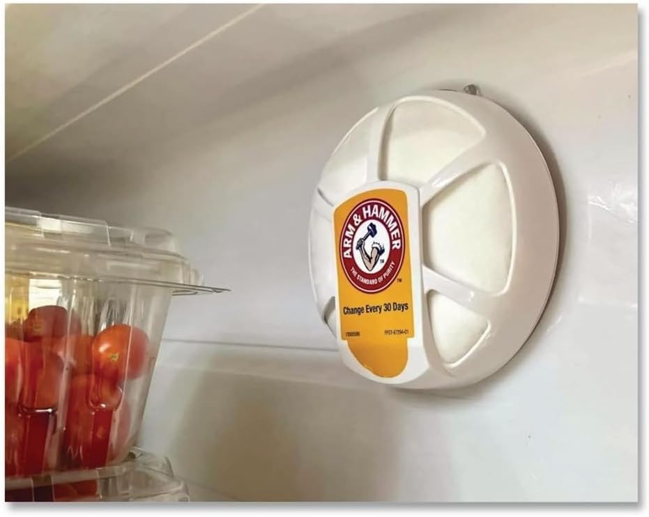 Arm & Hammer Fridge Fresh Baking Soda Disc, Refrigerator Air Filter