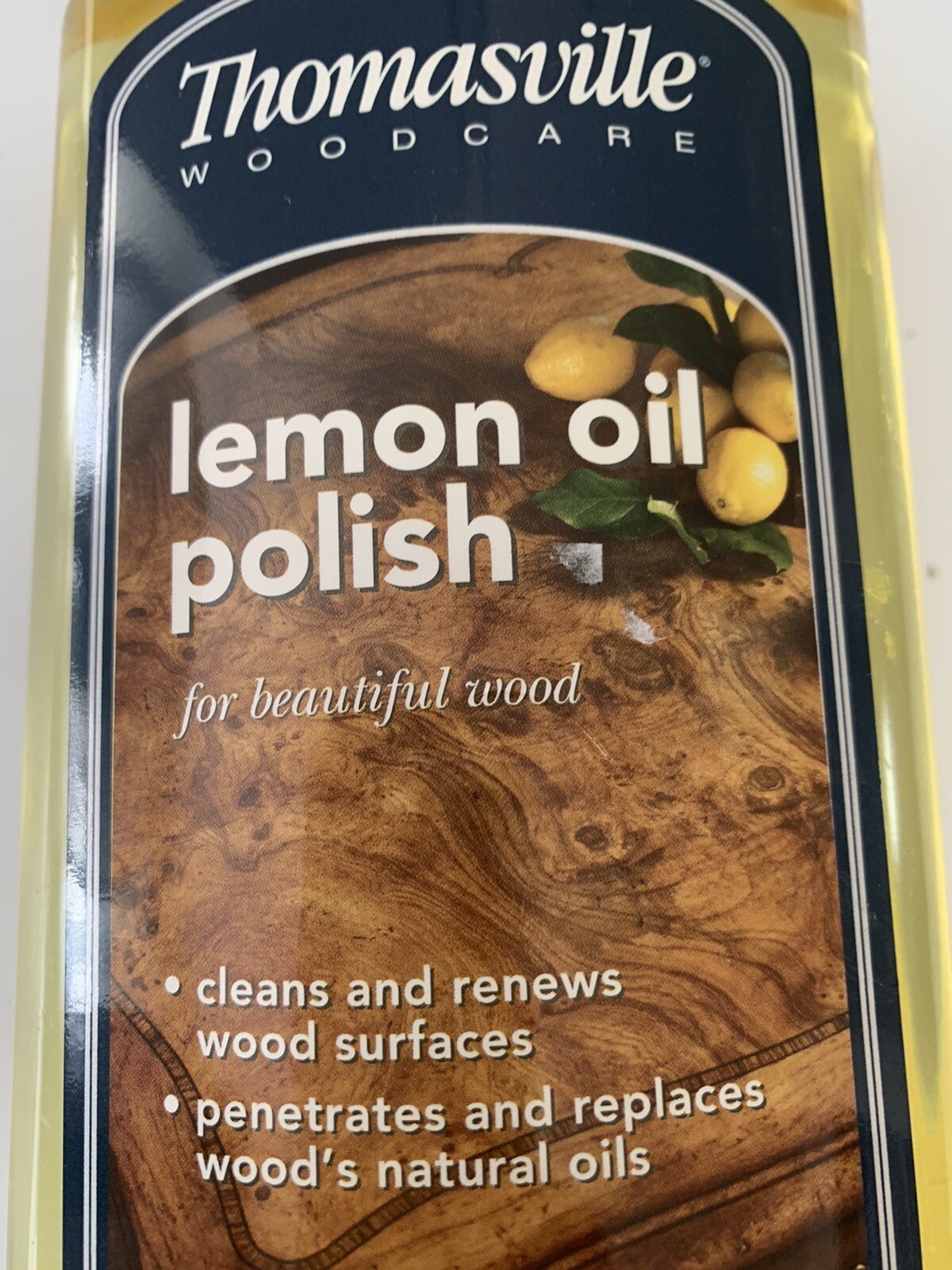 Thomasville Woodcare Lemon Oil Polish Wood Floor 16 fl oz USA New Clean Supply