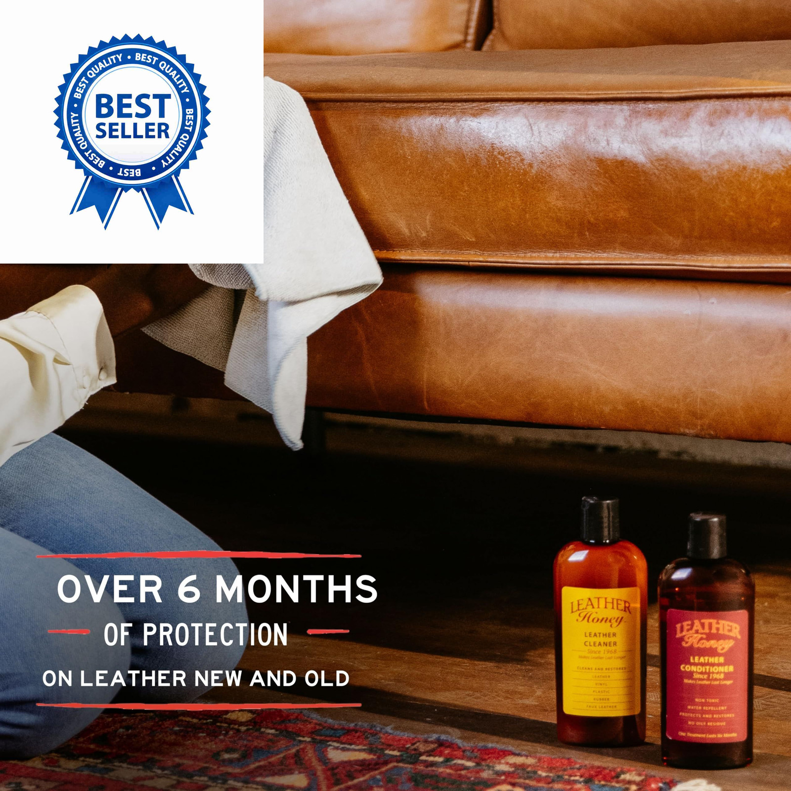 Leather Honey Conditioner, Since 1968. For All 8 Fl Oz (Pack of 1)