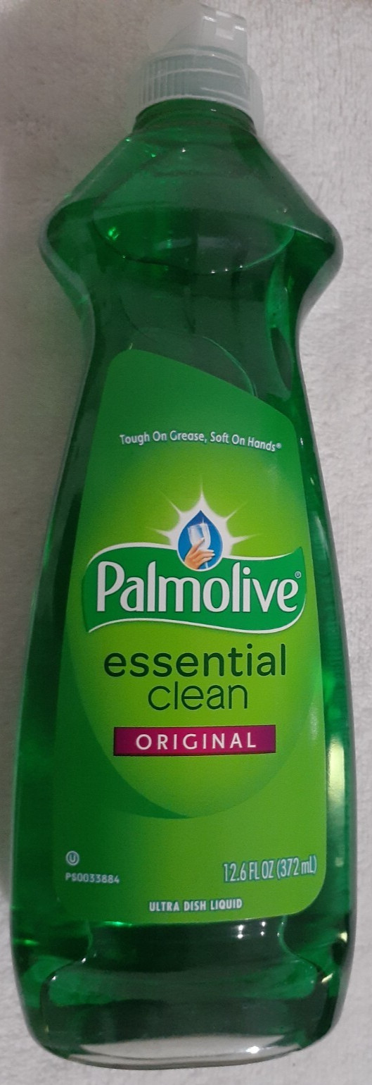Palmolive Original Essential Clean 12.6 oz Lot Set of 4 Ultra Dish Liquid