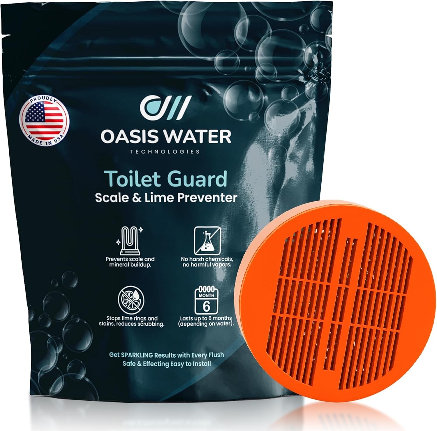 Toilet Guard Drop-In Tank Tablet 1 Tablet | Up to 180-Day Performance | Helps…