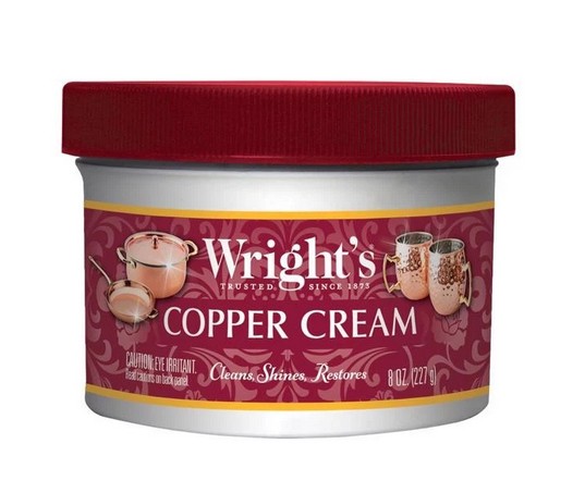 Wright’s Mild Scent Copper Cleaner 8 oz Cream (Pack of 2)