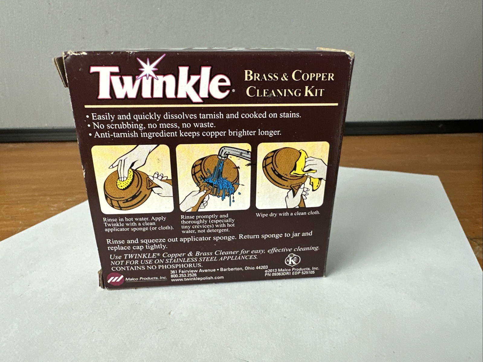 Twinkle Brass & Copper Cleaning Kit 525105 Twinkle 525105 075929751050