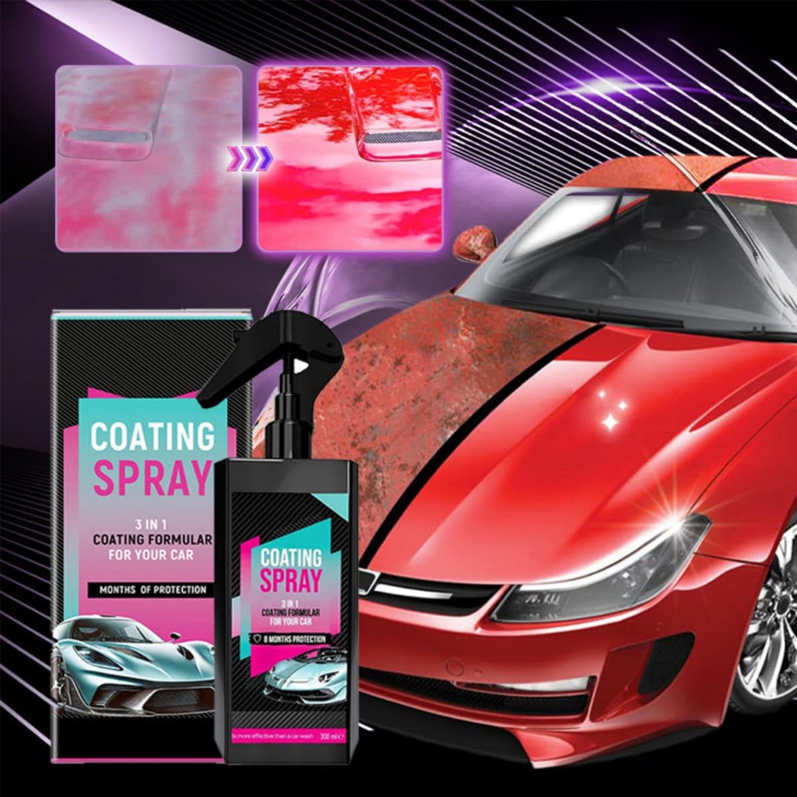 Limlex Coating Spray,Limlex Car Coating Spray, Limlex Car Care Set 2026