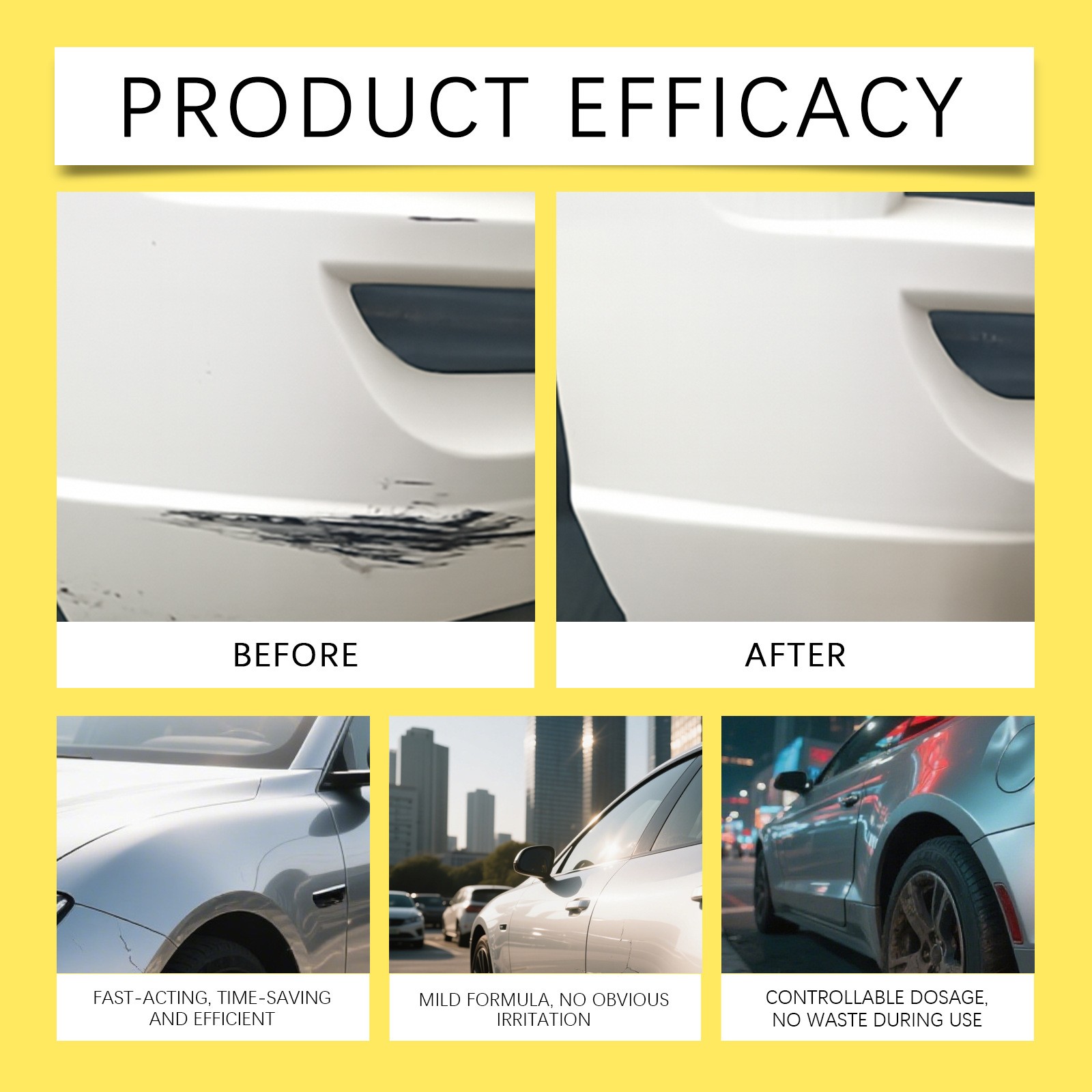 NanoPolix Car Scratch Remover Paste 100g Universal Auto Paint Polishing Repair🔥