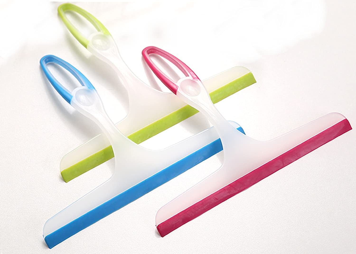 3 Pcs Bathroom Shower Squeegee Glass Door Window Cleaning for Car Home Window