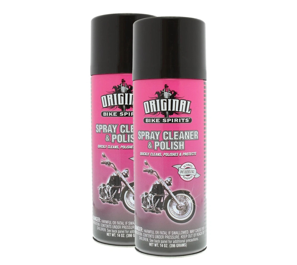 Original Bike Spirits Spray Cleaner and Polish – 14 oz (3 Count)