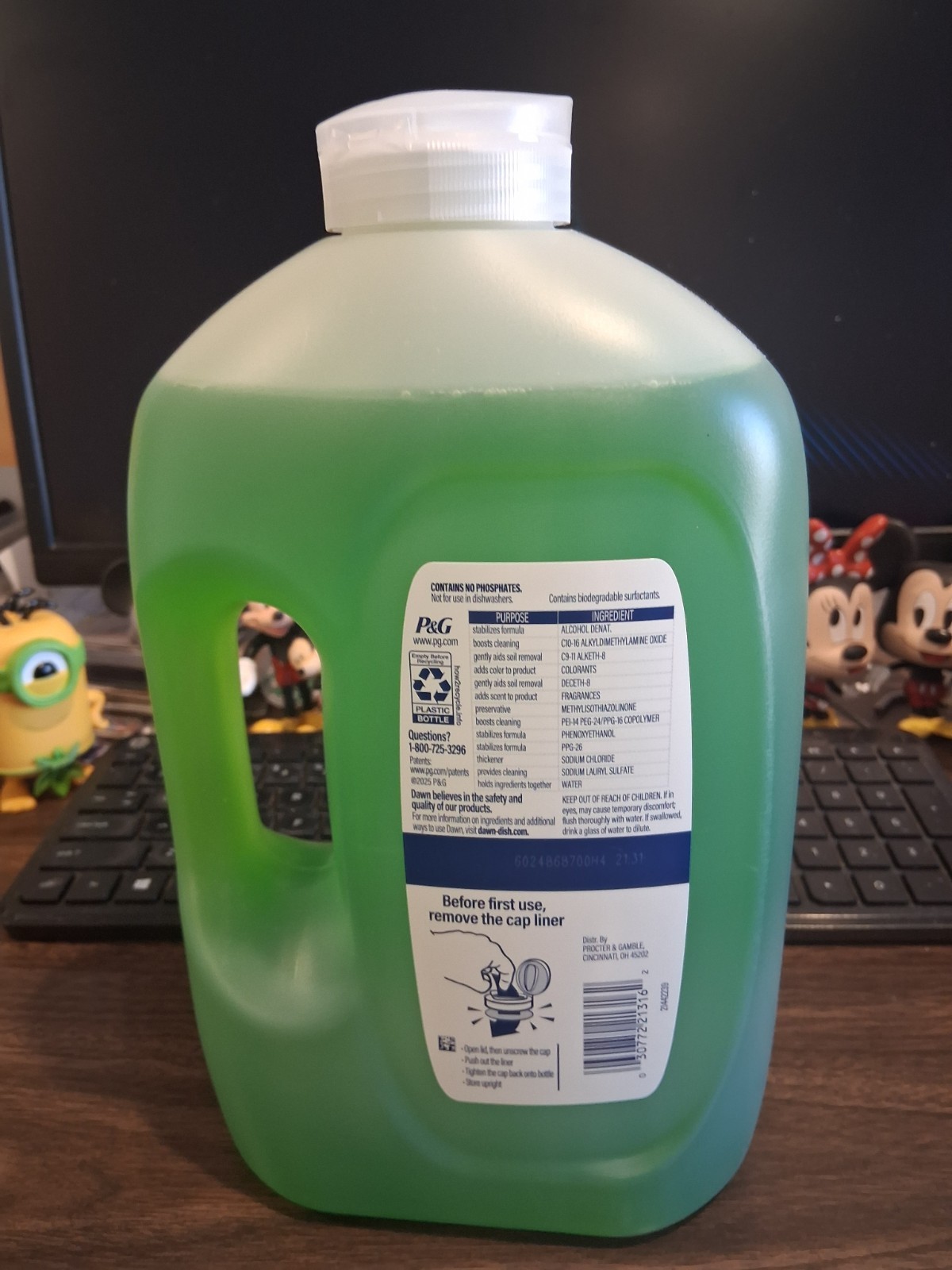 DAWN DISH SOAP APPLE SCENT GREEN 90 oz HAND ULTRA LIQUID DISHWASHING SOAP