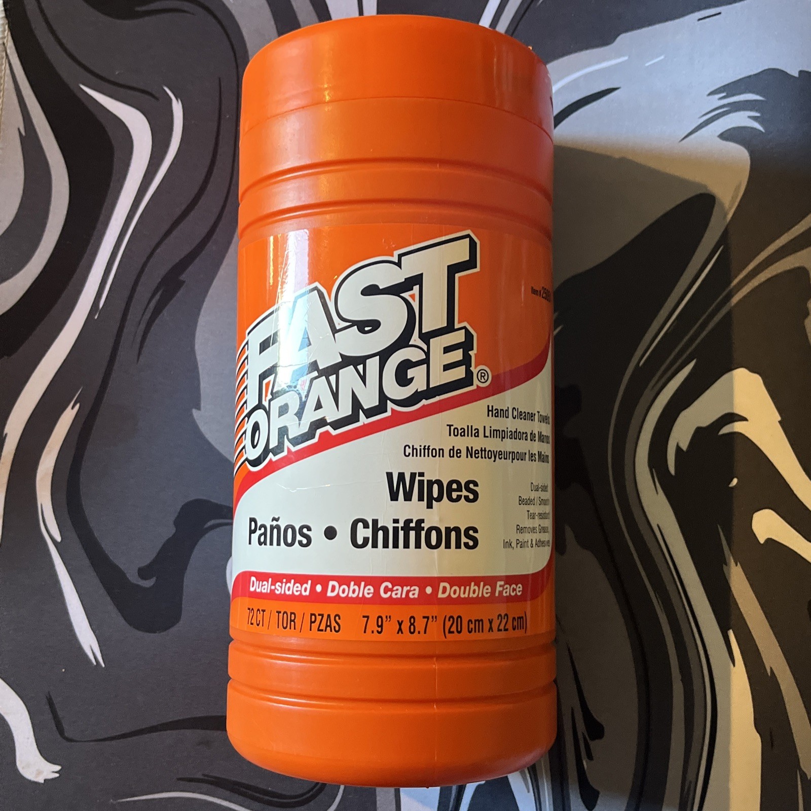 Permatex 25051 Fast Orange Hand Cleaner Wipe – 72 Count