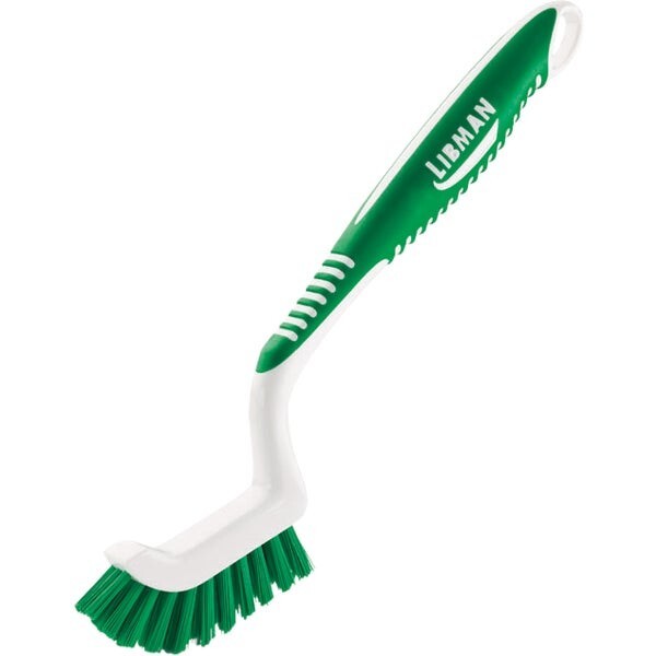 (6)-Libman Plastic/Nylon Bristles 1 In. Black Tile & Grout Brush Model: 18