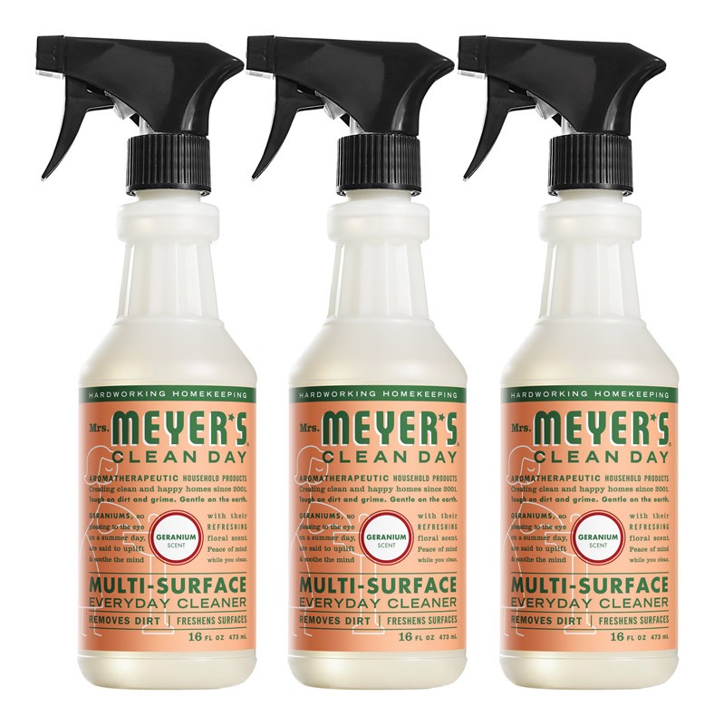 Mrs. Meyer’s 13441 Liquid Indoor & Outdoor Multi-Surface Cleaner 16 oz. 6 Pack