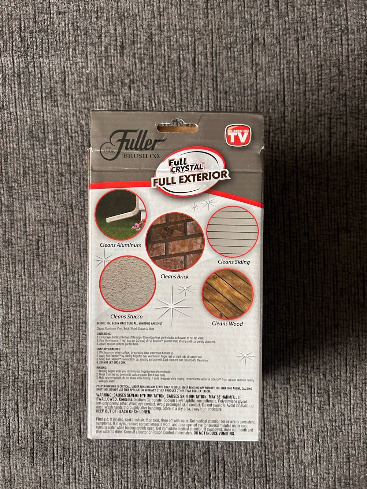 Fuller Brush FBFC-6 As Seen On TV Full Crystal Window & Outdoor Surface Cleaner