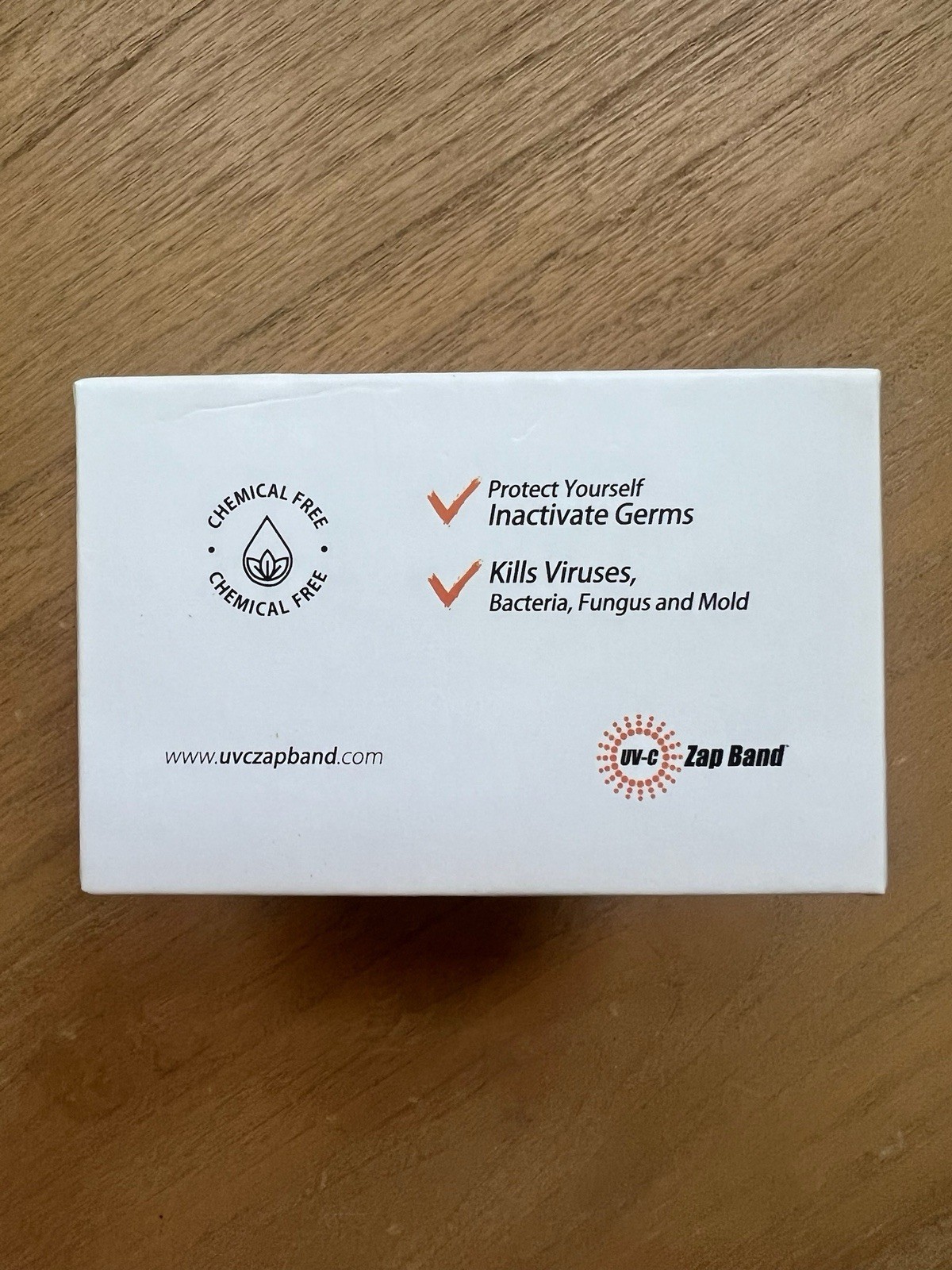 NEW UV-C SANITIZING SURFACE ZAP Band