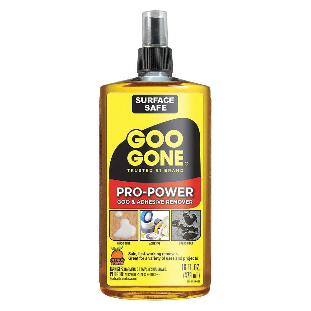 GOO GONE 2181 Citrus Adhesive Remover,Bottle,PK4 49XZ47