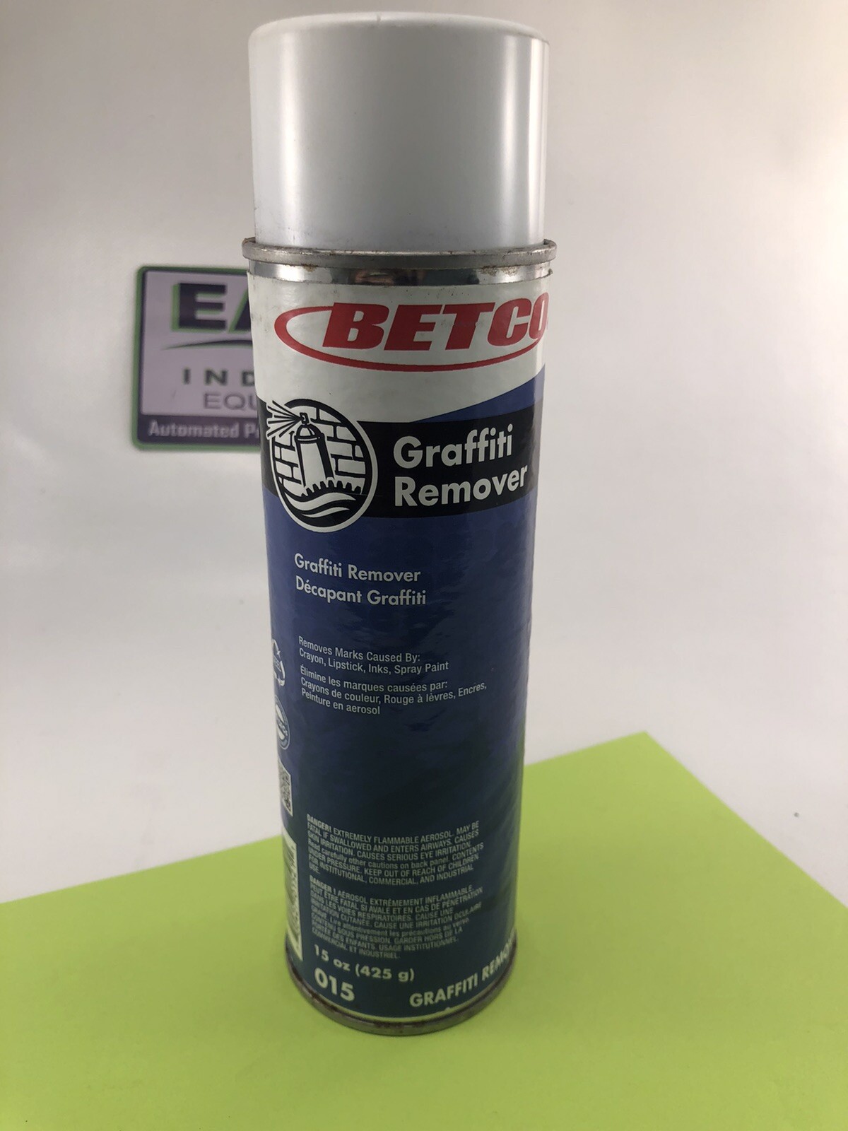 Betco Graffiti Remover, Spray, Flammable, 15 oz. (Lot Of 12). New Old Stock