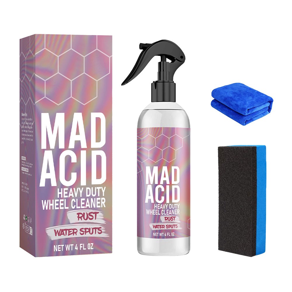 Mad Acid- Heavy-Duty Wheel Cleaner, Water Spot Remover for Car,Glass Cleaner TL