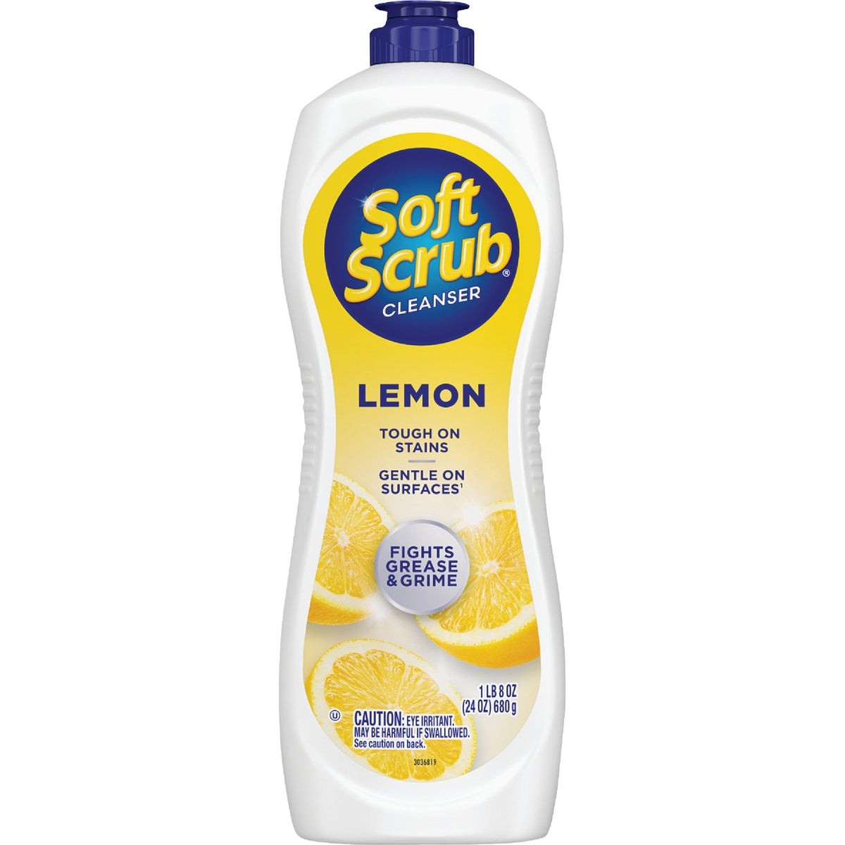 Soft Scrub 24 Oz. Lemon Cleanser 3007236 Soft Scrub 3007236 023400008650