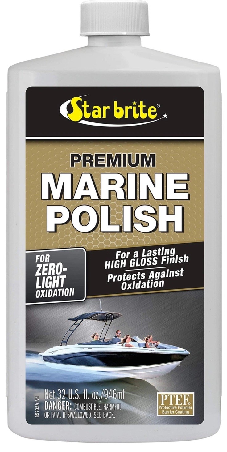 Star brite Premium Marine Polish 32 Fl Oz Mirror Like Finish UV Protection