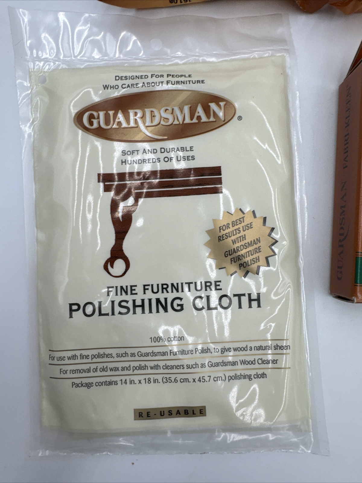 Guardsman Furniture Care Kit -Fabric, Wood, Leather- NEW/OB