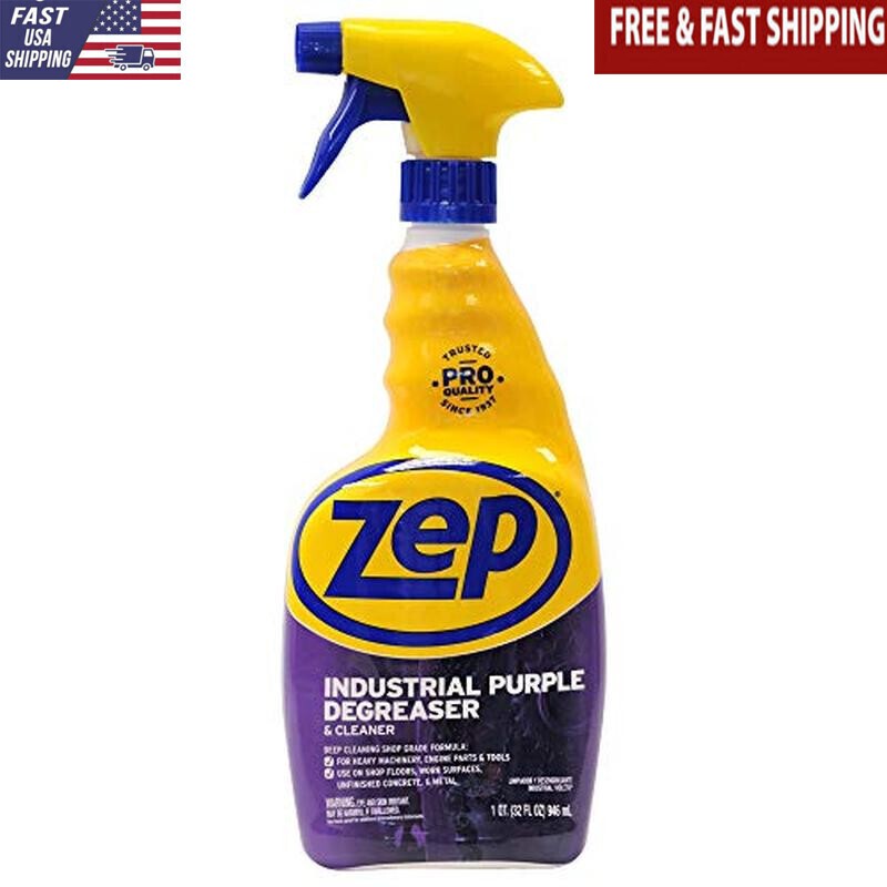 Industrial Degreaser Spray 32oz Heavy Duty Solvent Oil Adhesive Cleaner New