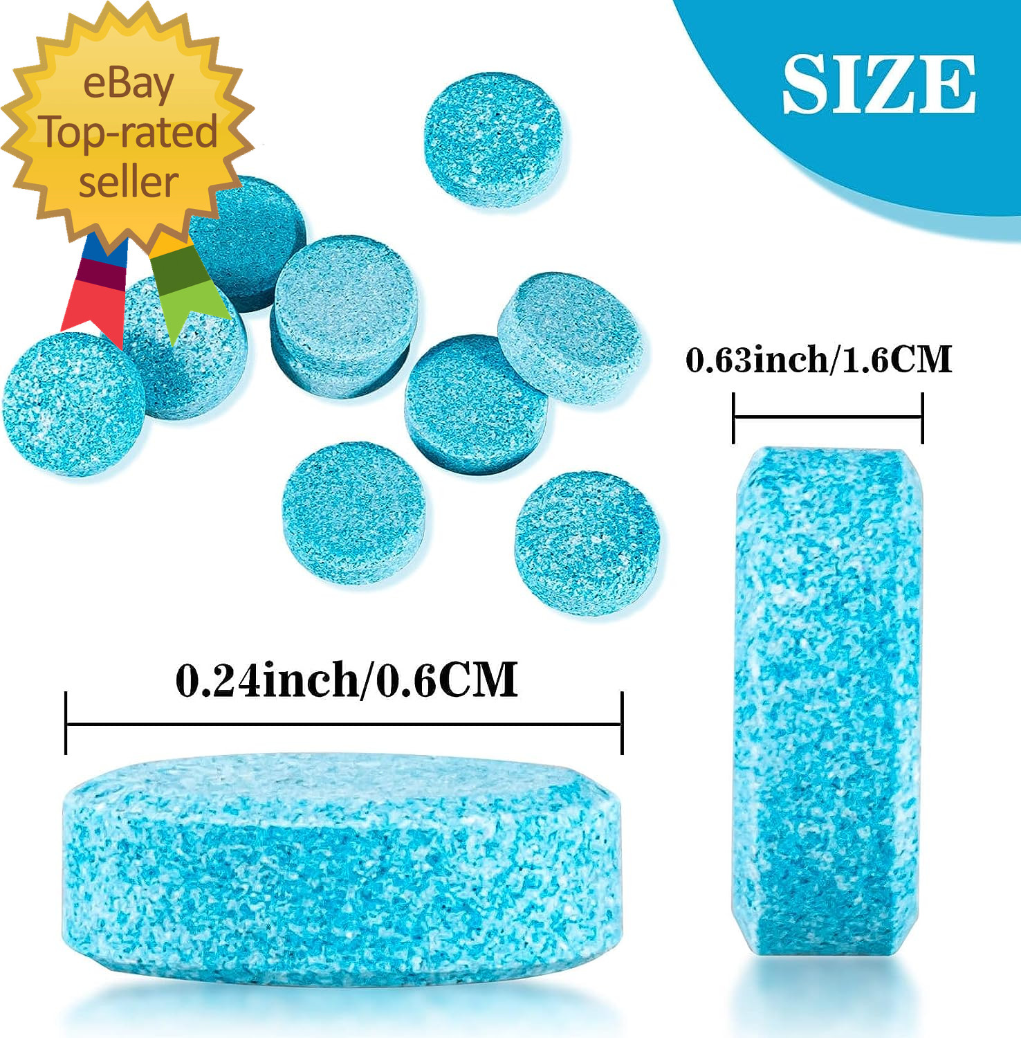 Car Windshield Washer Tablets – Washer Fluid Tablets Glass Cleaner Concentrate