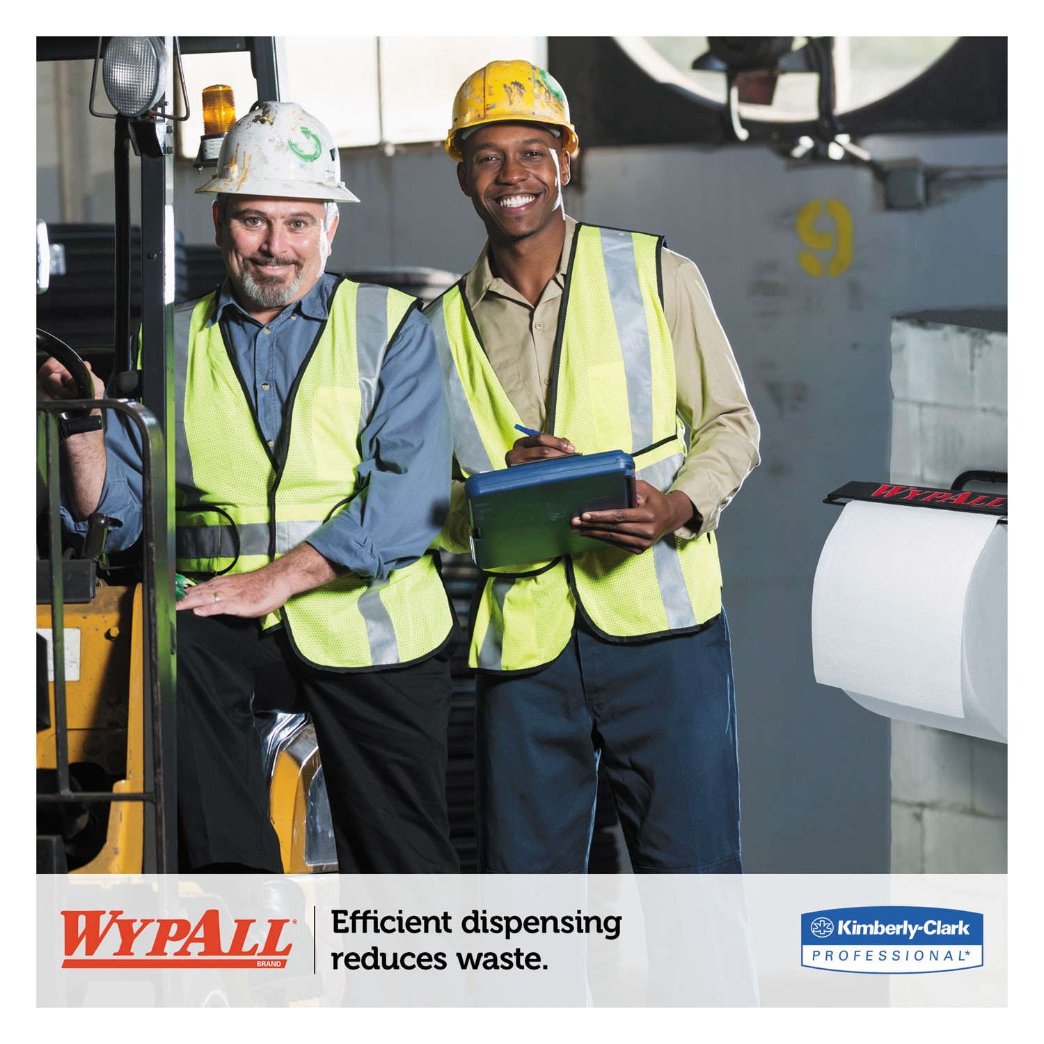 WypAll* Jumbo Roll Dispenser, 16 4/5w x 8 4/5d x 10 4/5h, Black