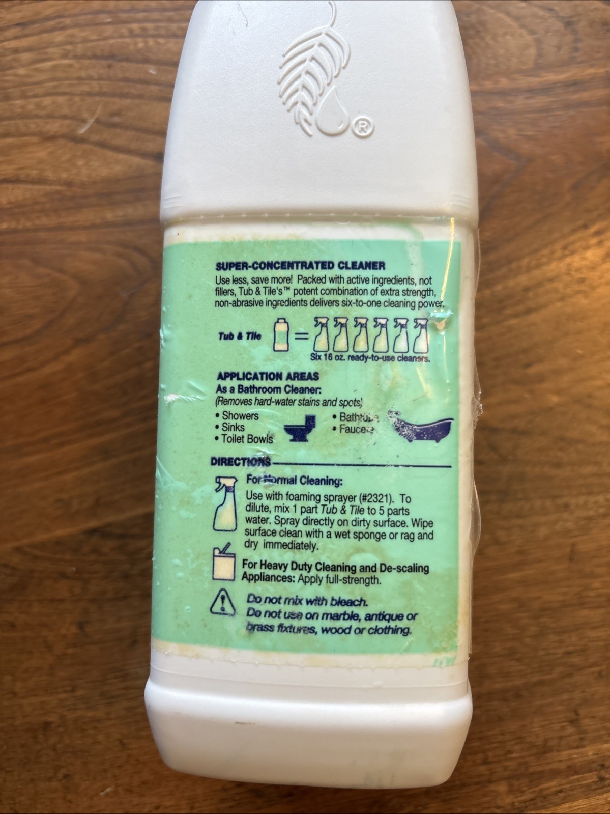 Melaleuca Ecosense TUB & TILE Concentrated Bathroom Cleaner Hard Water NOS 16 oz
