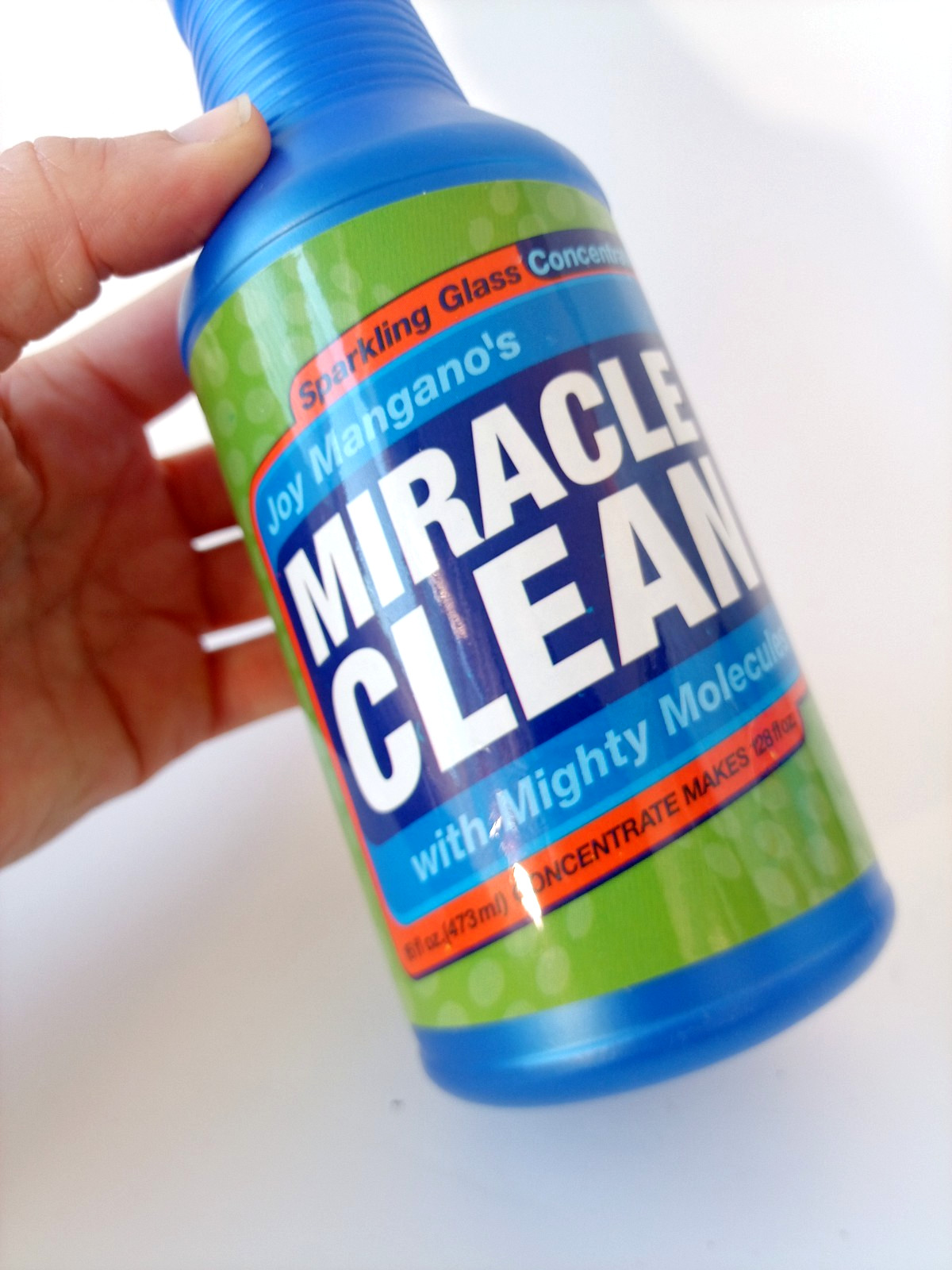 Joy Mangano’s Miracle Clean W/Mighty Molecules Sparkling Glass Concentrate