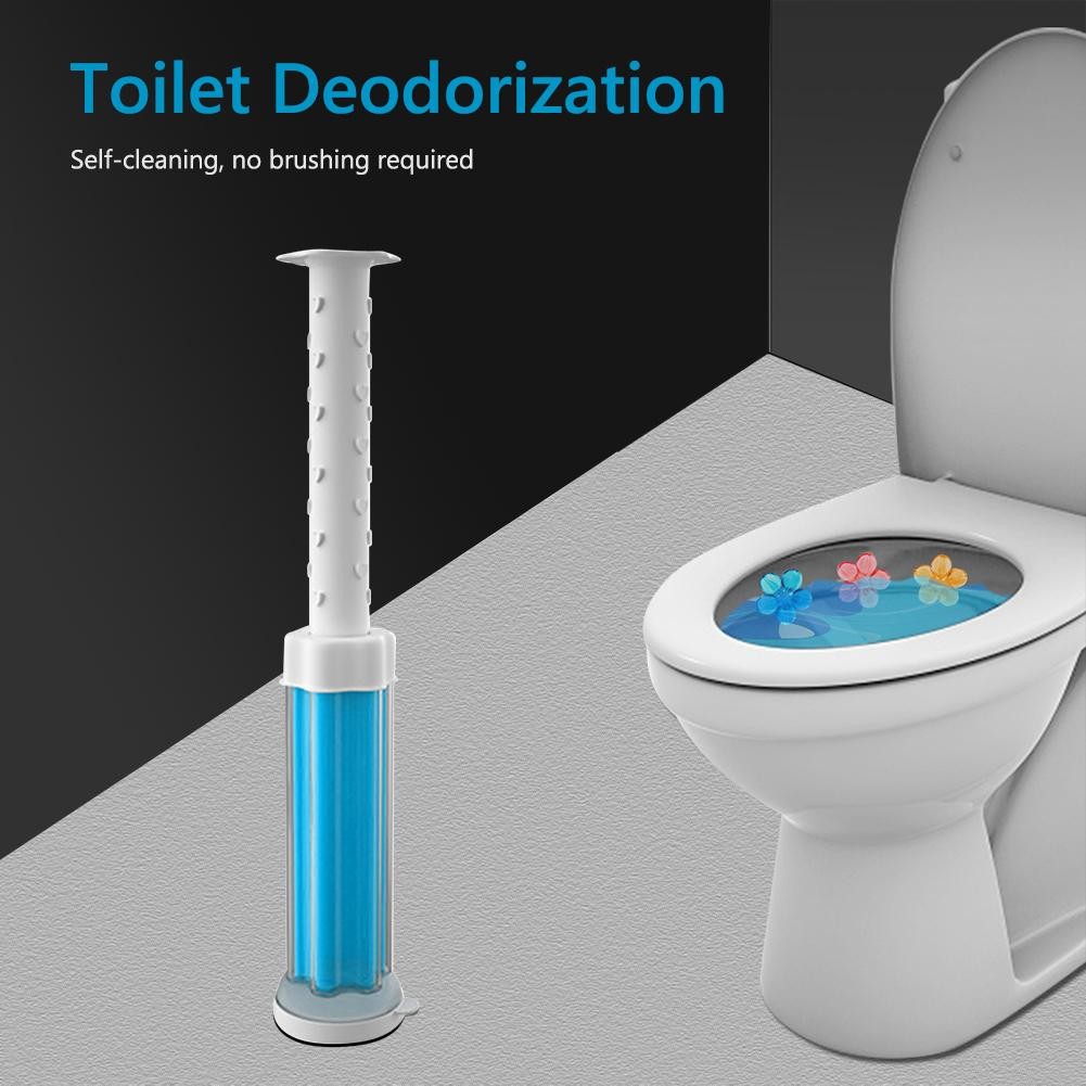 Toilet Cleaner Gel – Odor Remover Floral Scent Household Bathroom Freshener