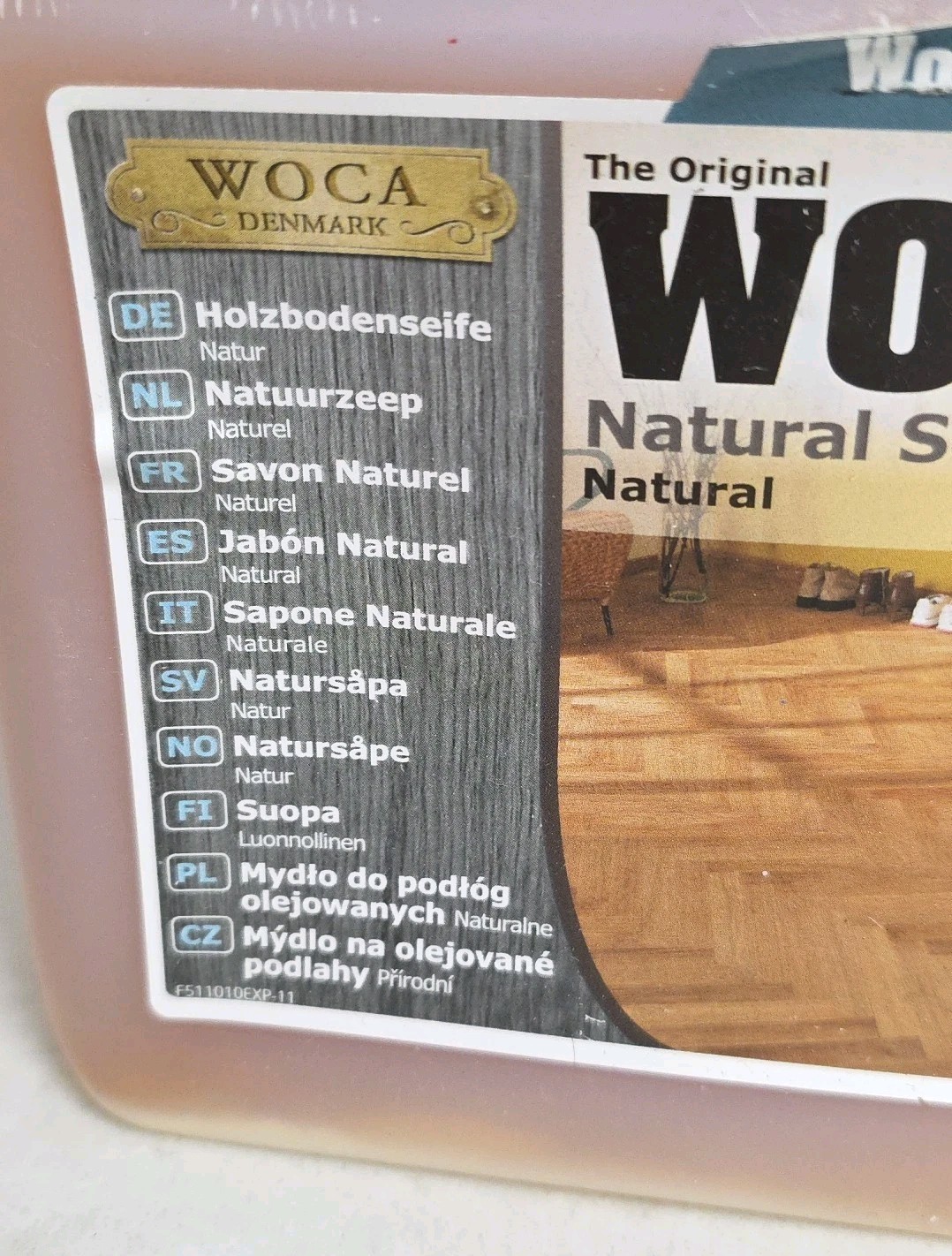 WOCA Natural Soap 1 Liter (Natural) Denmark