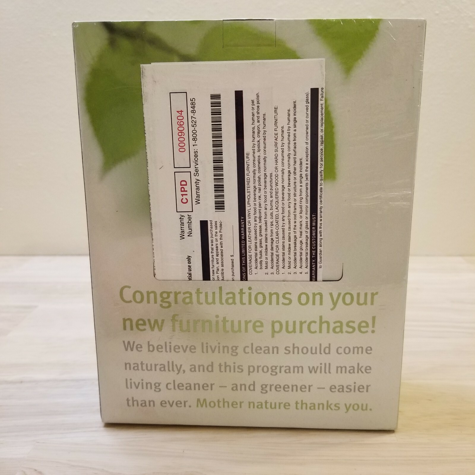 Crypton Fabric Furniture Care Kit 1 Plan, Eco-Friendly!